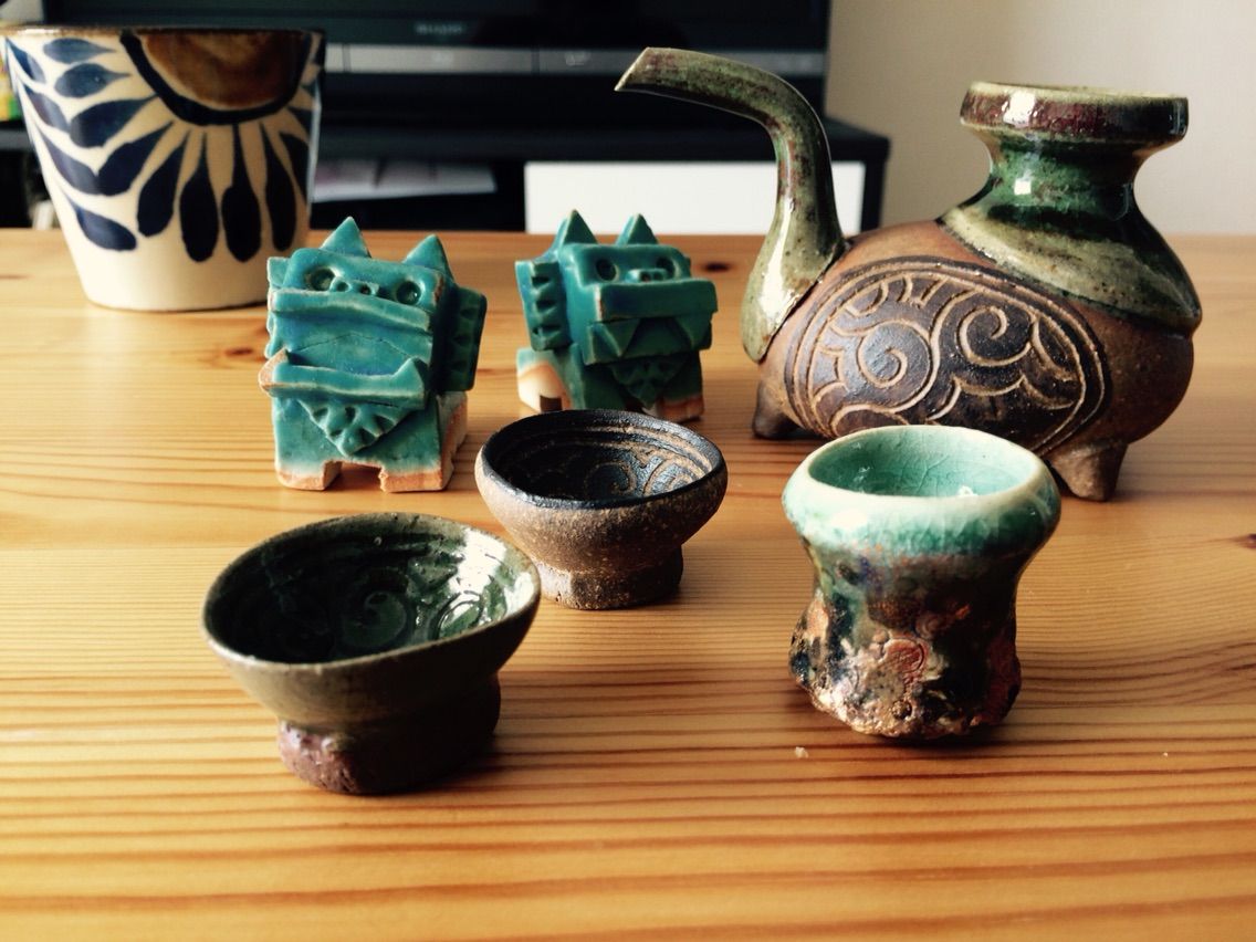 超貴重　小橋川清次作　沖縄やちむん泡盛用カラカラ 超貴重 小橋川清次作 沖縄やちむん泡盛用カラカラ - メルカリ