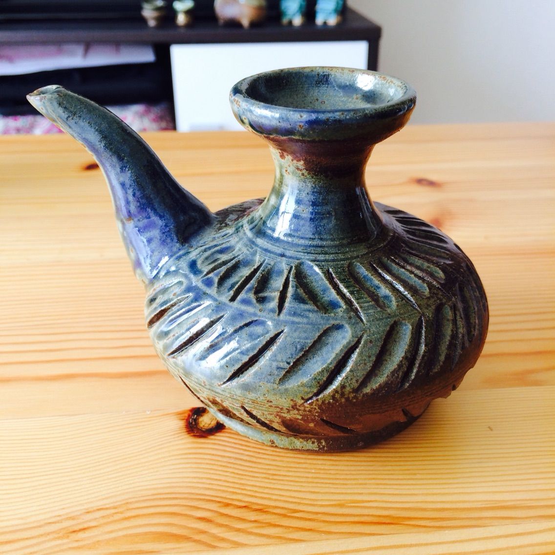 超貴重　小橋川清次作　沖縄やちむん泡盛用カラカラ 超貴重 小橋川清次作 沖縄やちむん泡盛用カラカラ - メルカリ