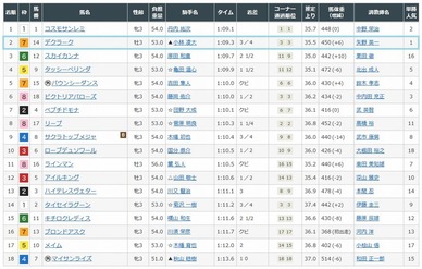 デクラーク 2着