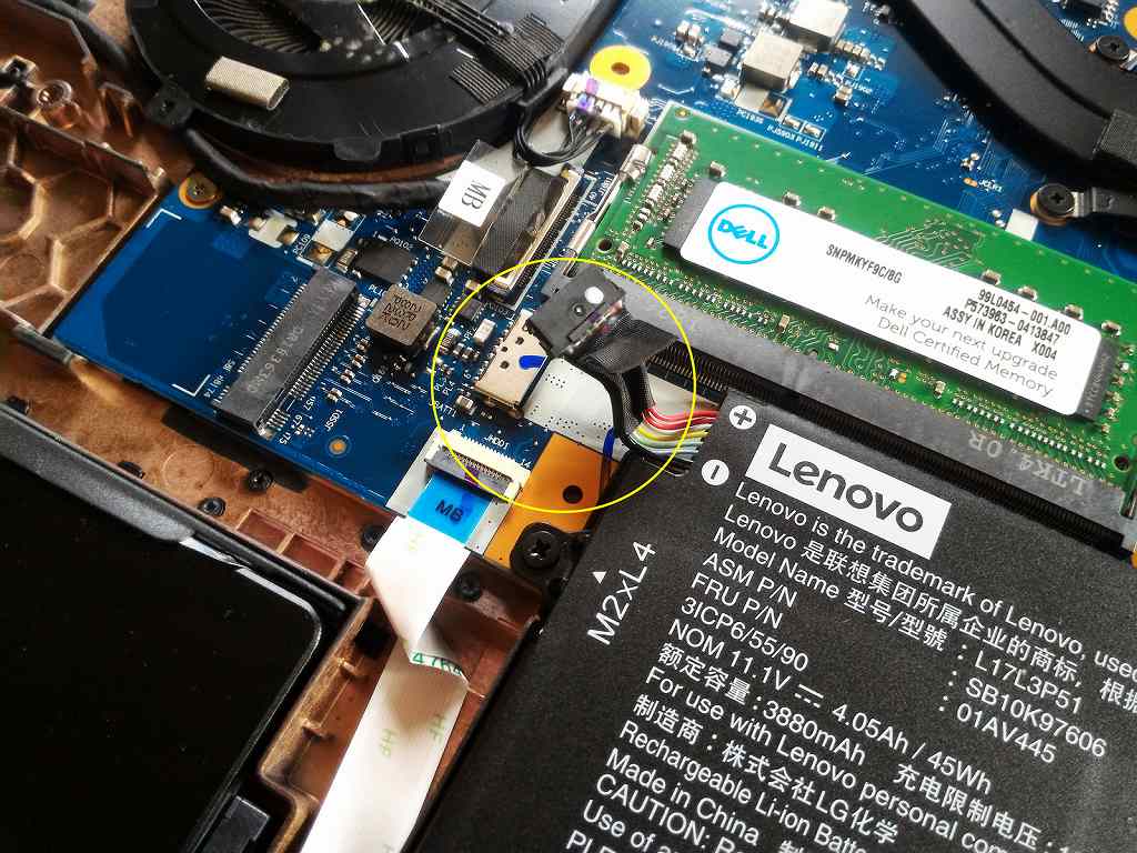 Lenovo E585 フルHD SSD改装 メモリ増設済み ThinkPad E585の分解丨CPU清掃・バッテリー＆メモリ交換手順（レノボ