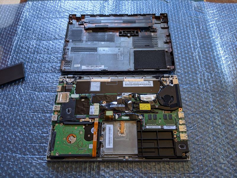 VK23TB-Pの分解丨SSD換装手順(NEC・VersaPro) : ひまチュンの