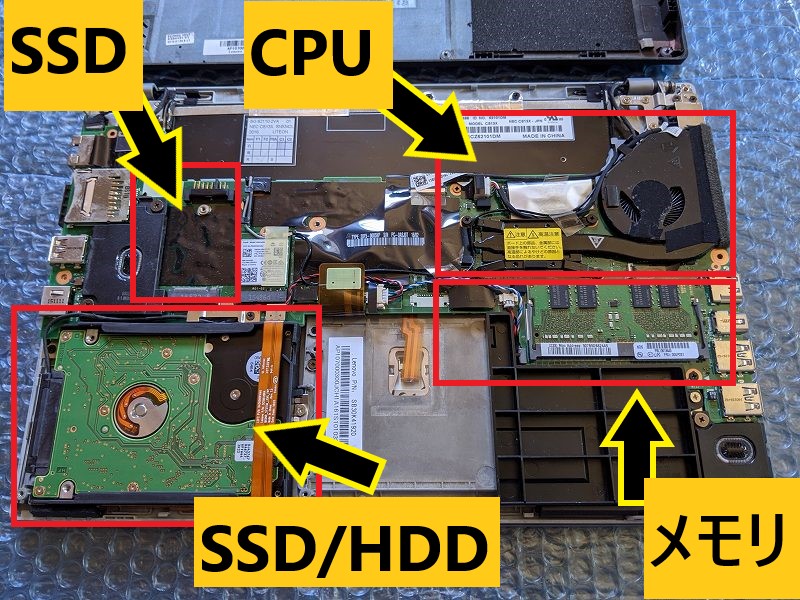 NEC VK23LXZGU メモリ増設 SSD換装済み NEC VersaPro【PC-VK23LXZGT】の分解方法（Disassembly method
