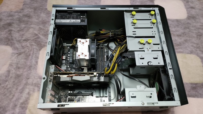PCの電源ユニットファンの交換方法【Enhance製電源ユニット