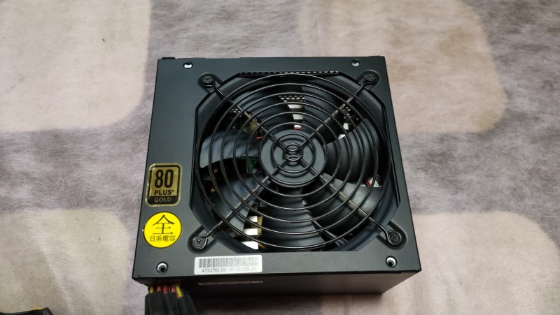 PCの電源ユニットファンの交換方法【Enhance製電源ユニット