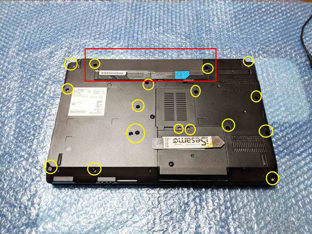 MariWifi付き   LIFEBOOK E741/D　Win10認証済 LIFEBOOK E E741/D FMVNE5AE カスタムメイド標準構成 Win7 Pro