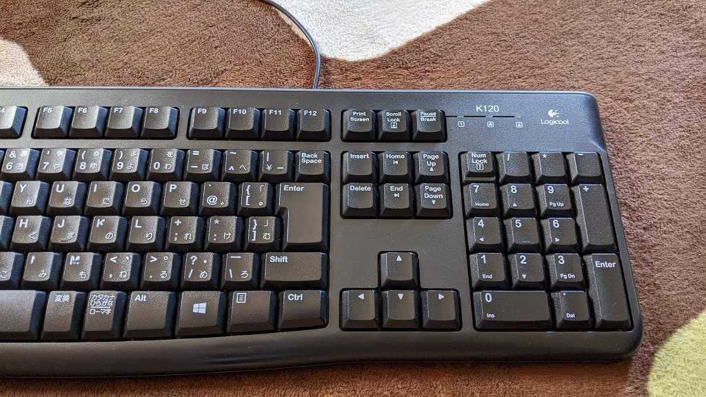 ロジクール製キーボード K120の分解方法と清掃手順(Logicool) : ひま