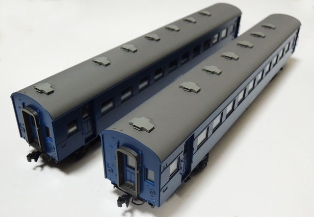 KATO HOゲージ スハフ42 3両セット カトー (HO)スハフ42 ブルー 改装形 1-552 (鉄道模型) 価格比較 - 価格.com