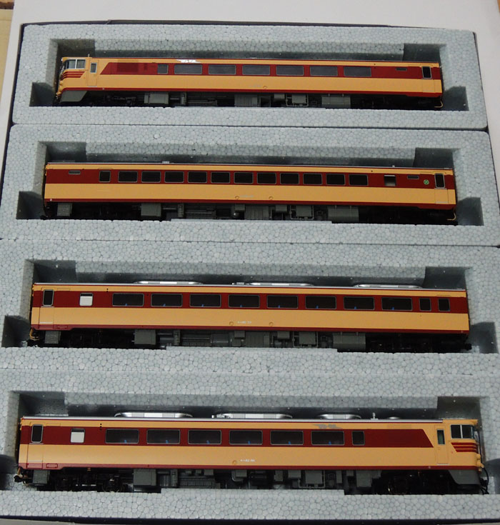 KATO HO キハ82 4両セット 入線 : 鉄道LOG KATO HO キハ82 4両セット 入線 : 鉄道LOG