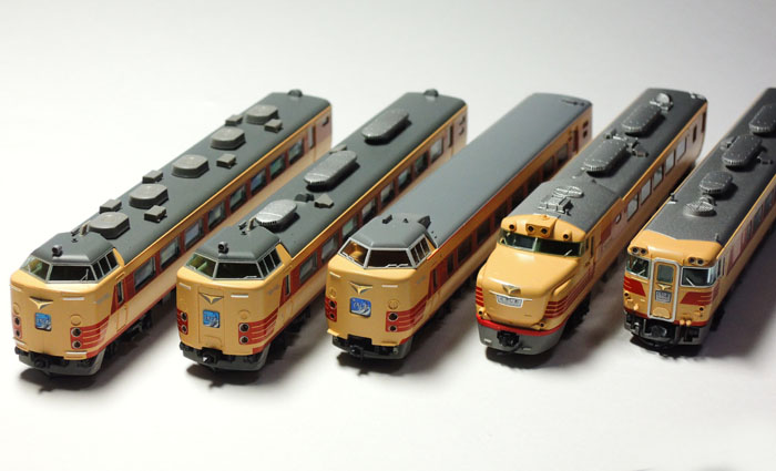 TOMIX 485系「くろしお」入線 : 鉄道LOG