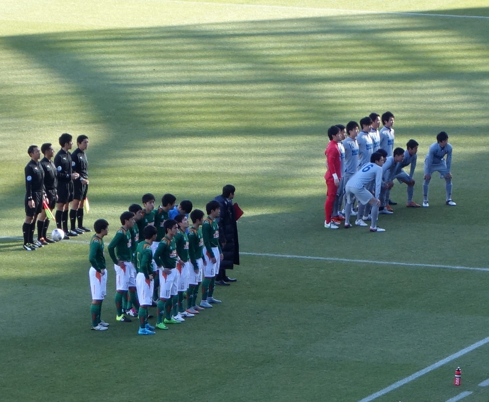 Noblog 高校選手権2回戦 青森山田 聖和学園 01 02