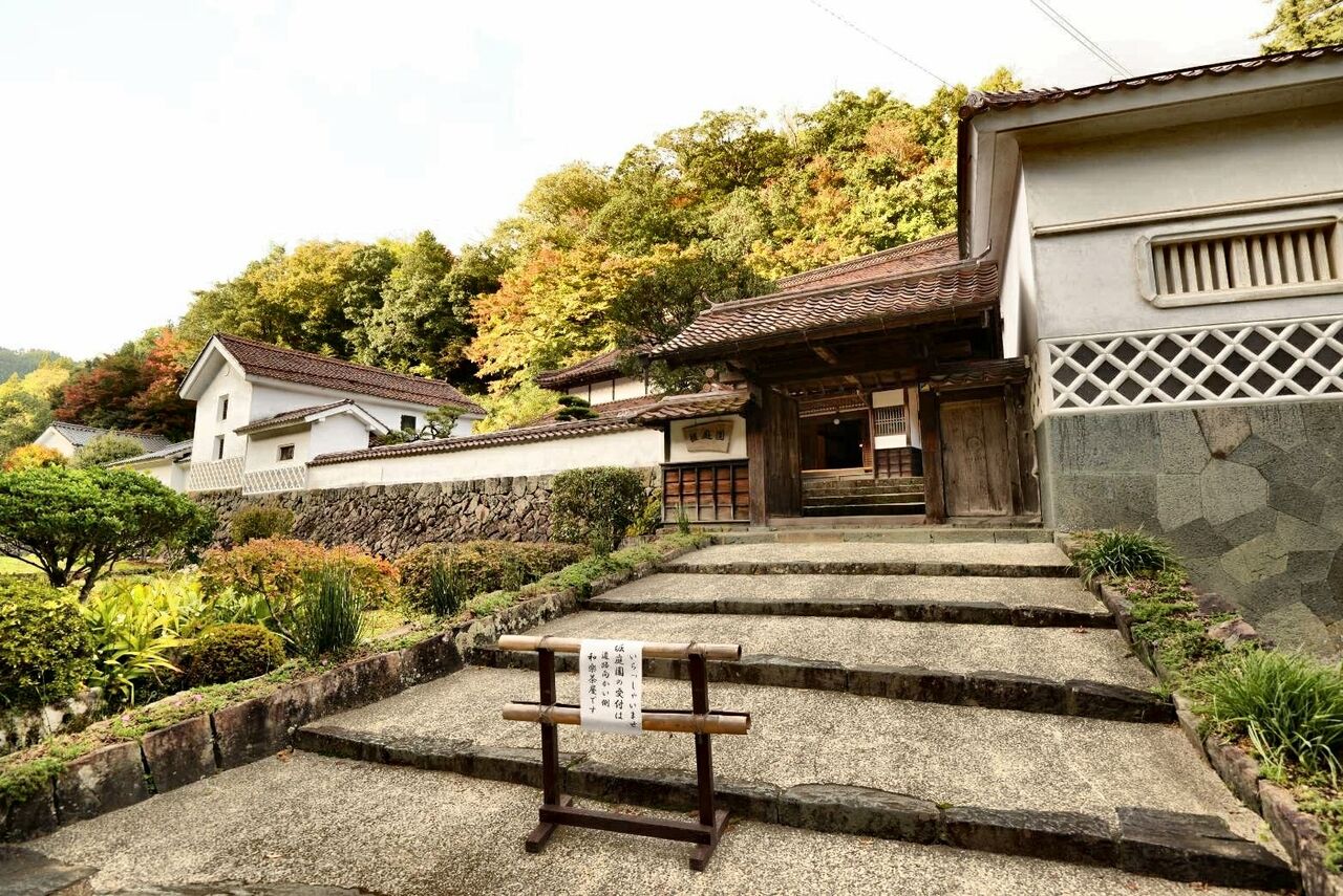 19 11 7 木 番外偏 ちょっと早い紅葉 津和野と重源の郷 そして 孫ちゃん 黒柴犬虎太朗