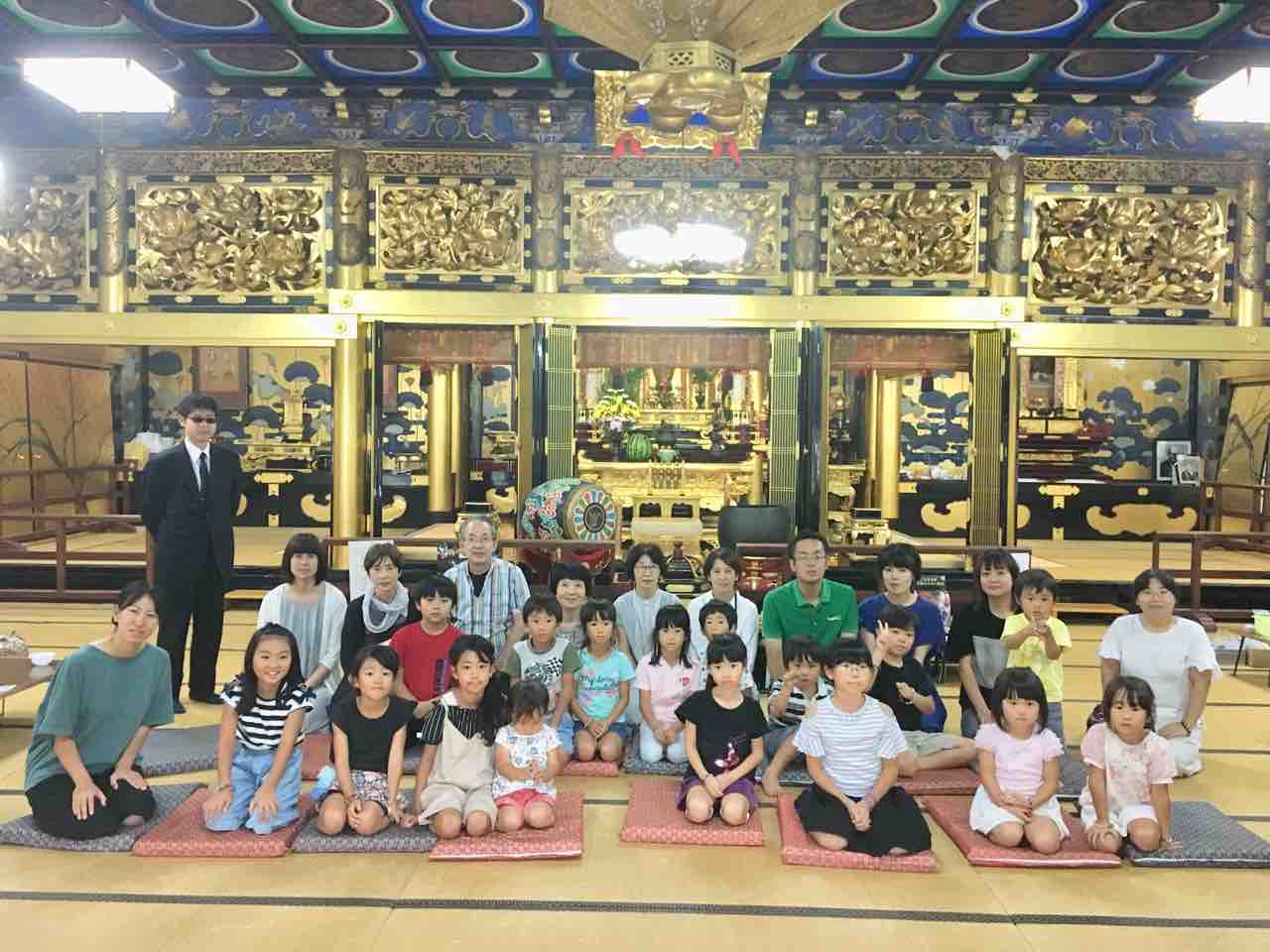 子どもがお寺で過ごす１日 19 08 25子ども大会 奥万倉の萬福寺blog