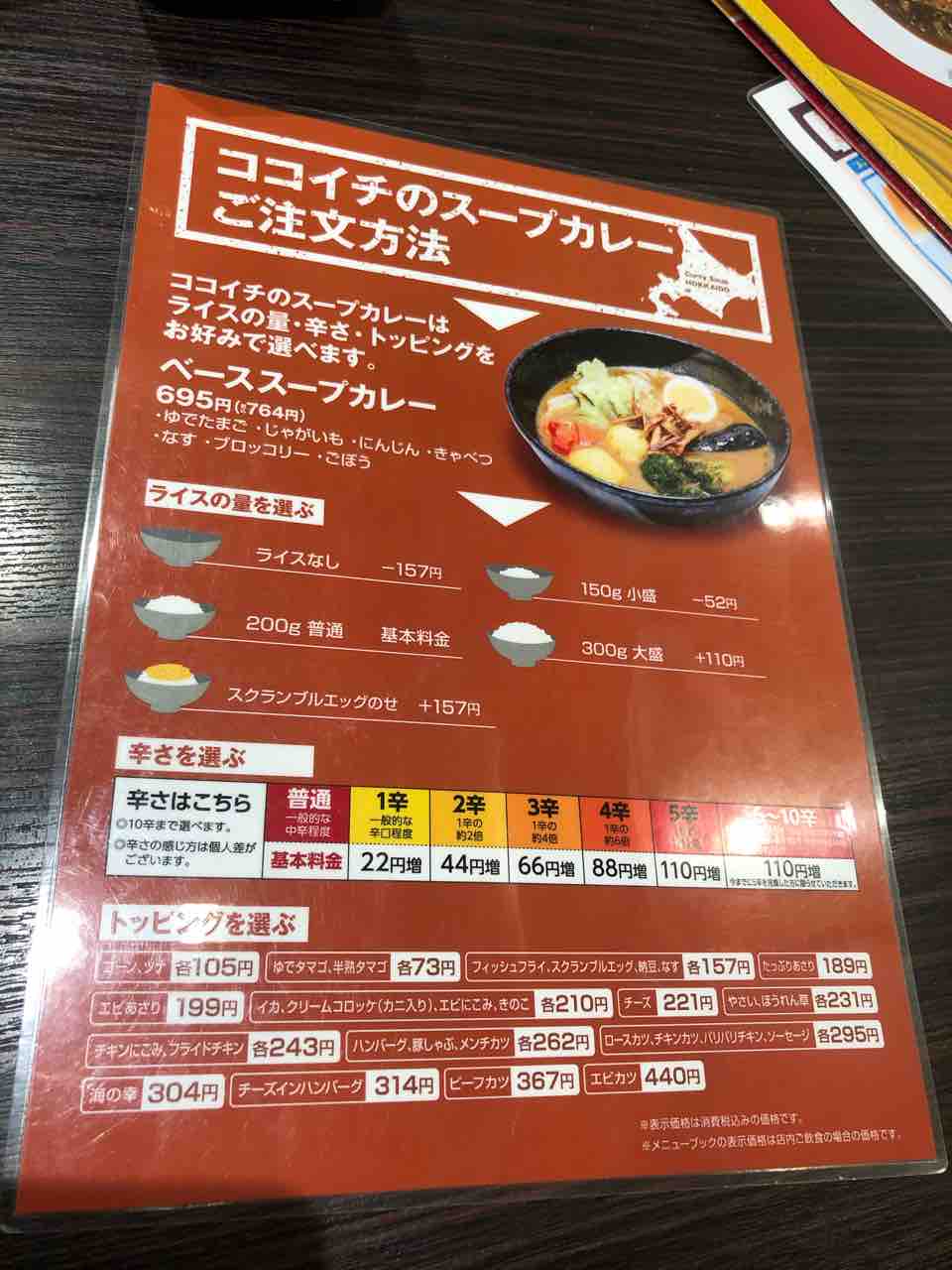 ココイチ 095 地域限定チキンレッグスープカレーは味も価格も本場仕様 カレー探求 たまにai創薬