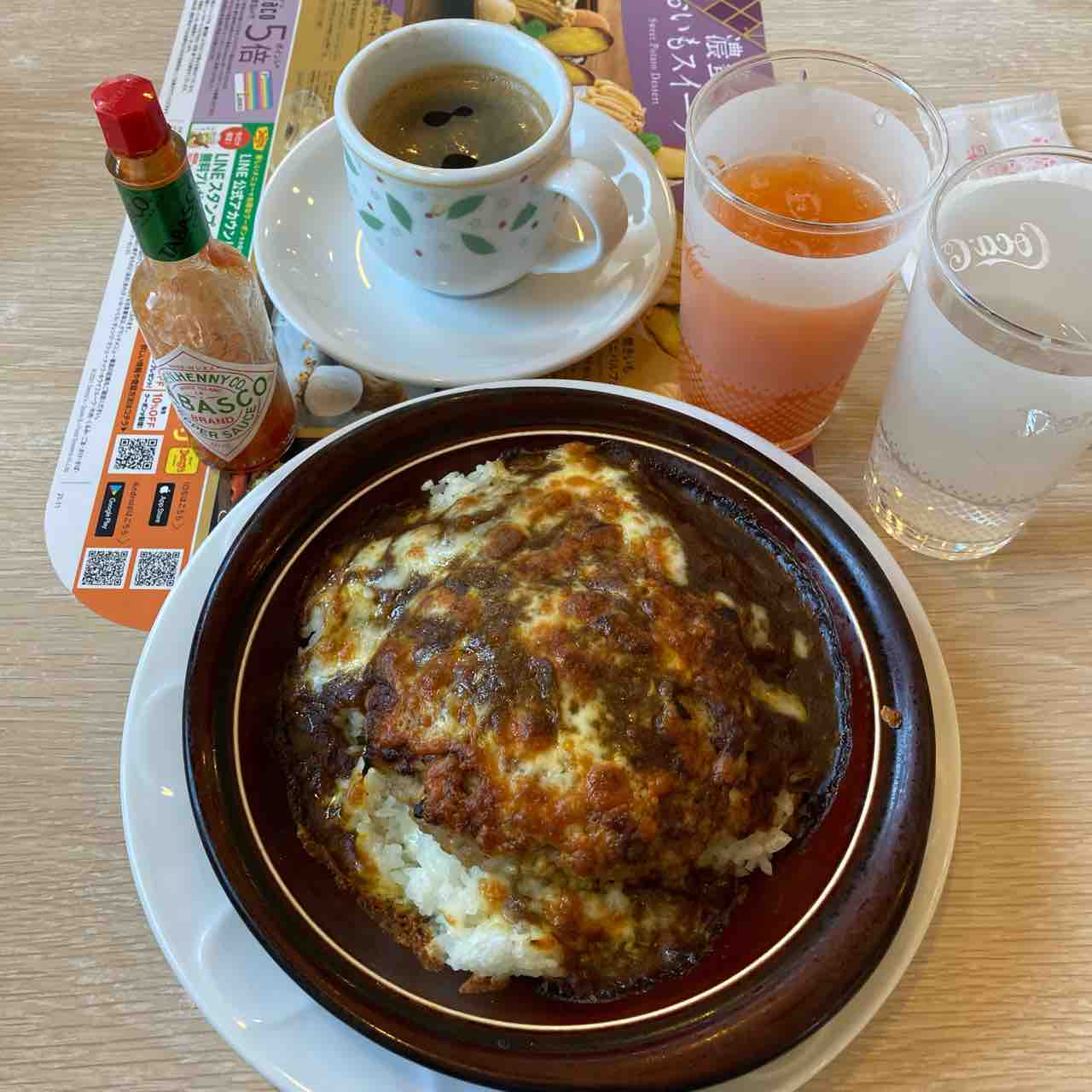 デニーズ 22 003 定番のハンバーグカレードリアの香ばしさを楽しみつつタバスコ味変でスパイシーに カレー探求 たまにai創薬 デニーズ 22 003 定番のハンバーグカレードリアの香ばしさを楽しみつつタバスコ味変でスパイシーに カレー探求 たまにai創薬
