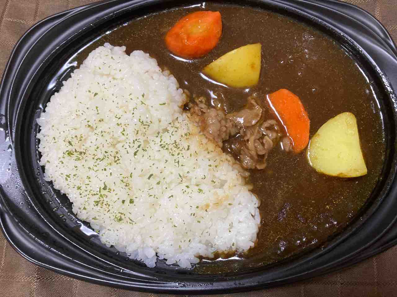 イオン 23#358 ごろごろ野菜のカレーライスはちょっとだけ牛肉も入って