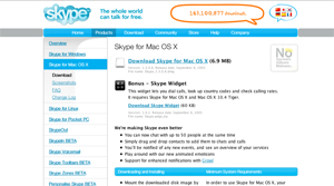 Skype_Mac OSX