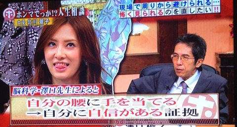ホンマでっかTV 北川景子