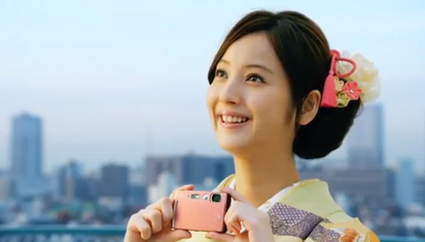 新垣結衣 北川景子 佐々木希 綾瀬はるか 宮崎あおい CM カメラ