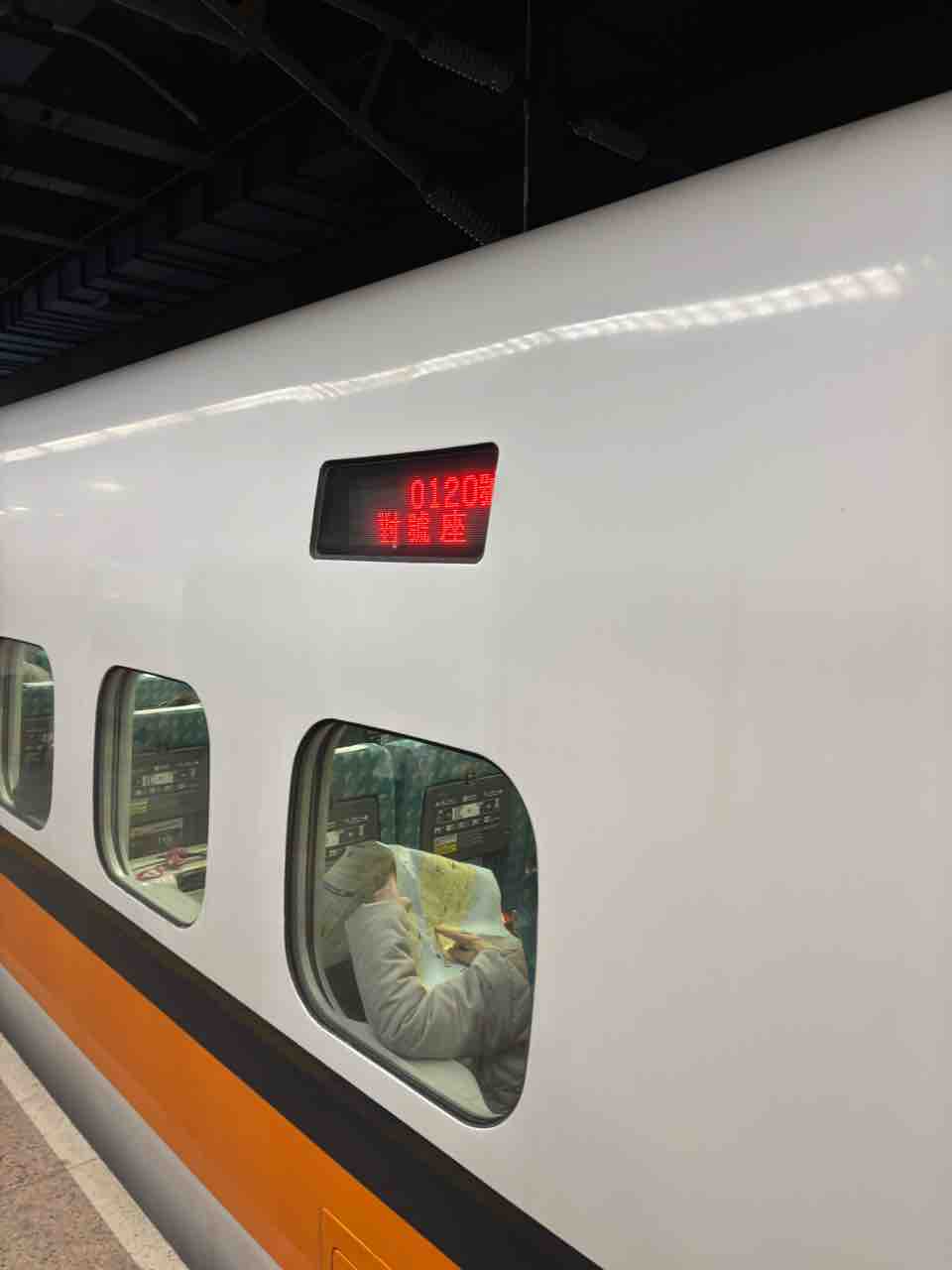 高鐡新左營から台中へ移動 : kuma夫婦の台湾旅行備忘録