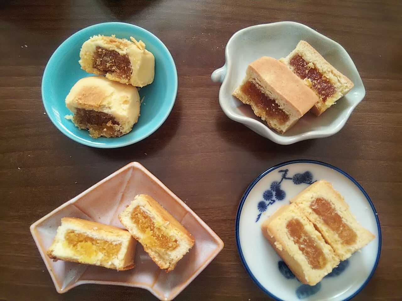 横浜中華街のパイナップルケーキ Kuma夫婦の台湾旅行備忘録