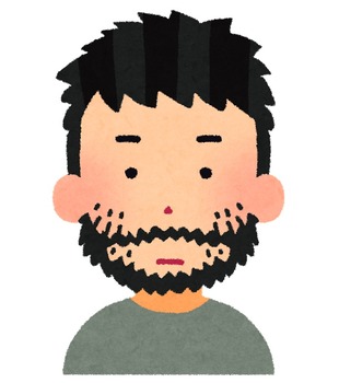 hige_kitanai