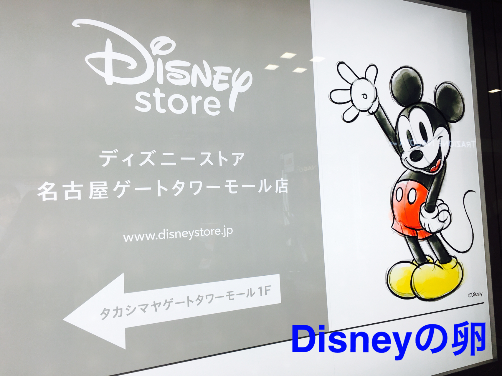 ディズニーストア名古屋ゲートタワーモール店 初潜入 Disneyの卵 ディズニーストア名古屋ゲートタワーモール店 初潜入 Disneyの卵