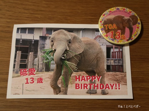 砥愛ちゃんお誕生会記念グッズ