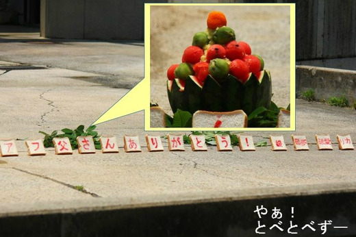 とべ動物園アフリカゾウイベント情報:父の日、アフ君の日