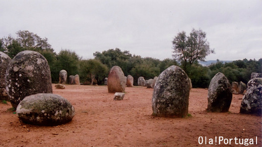 Cromlech of Almendres (Evora Portugal)