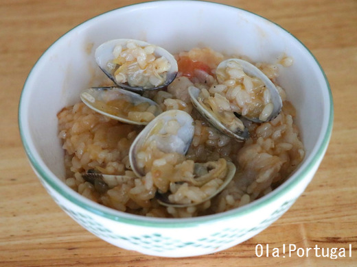 なんちゃってポルトガル料理を作ってみた:豚とアサリのご飯