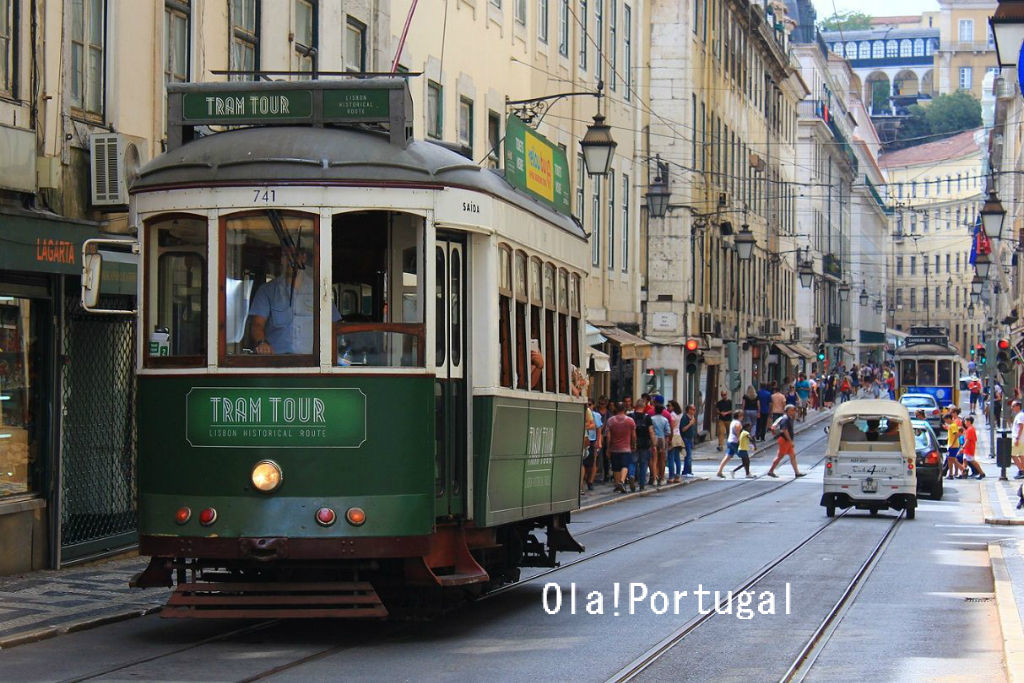リスボン 路面電車のある風景 Ola Portugal 与茂駄 よもだ とれしゅ オラ ポルトガルのブログ