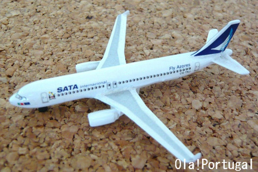 飛行機模型：SATA Airbus A320