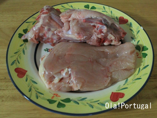 家で作れるポルトガル料理:カンジャ(鶏のスープ)