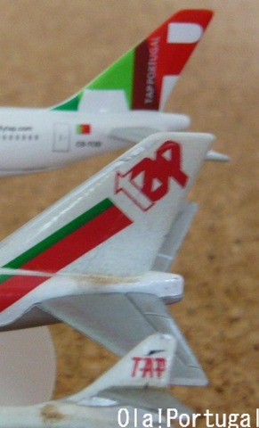 飛行機模型：TAP（ポルトガル航空）