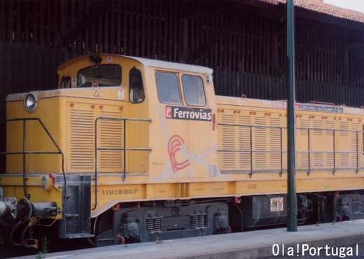 ポルトガル鉄道写真:作業用車両