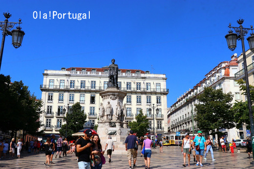 ポルトガル旅行記:Lisboa リスボン(カモンイス広場)