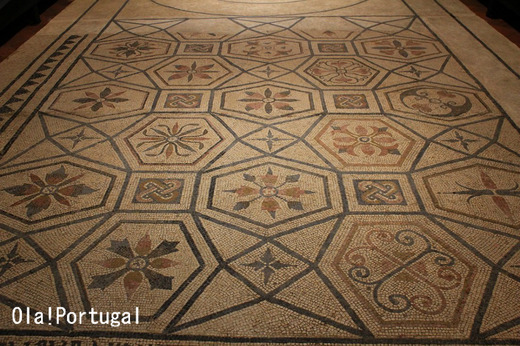 ファーロの考古学博物館:ローマ時代のモザイク