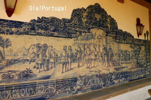 ギマランイスのポザーダのアズレージョ