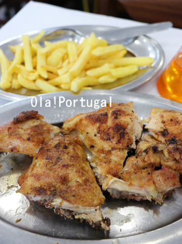ポルトガル料理:Frango assado フランゴ・アサード(鶏の炭火焼)