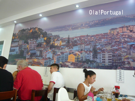 リスボンの美味しいレストラン(鶏の炭火焼):Ola! Portugal