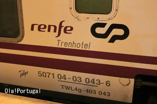 Trenhotel renfe / CP Lisboa - Madrid / Hendaya