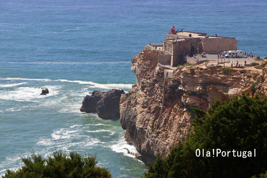 ポルトガル旅行記:Farol de Nazare ナザレ灯台