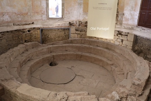 ポルトガル旅行記:エヴォラ(ローマ時代の浴場跡)