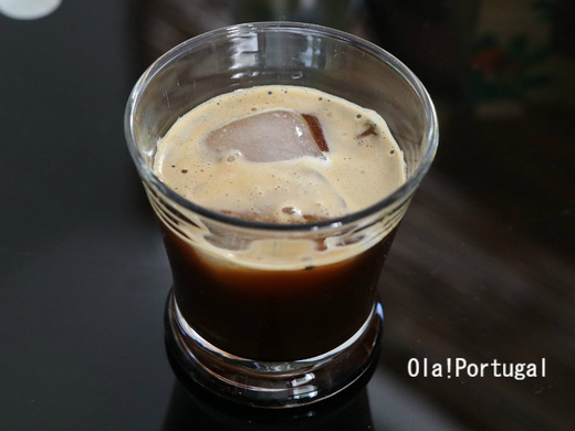 ポルトガルのアイスコーヒー:Cafe com gelo