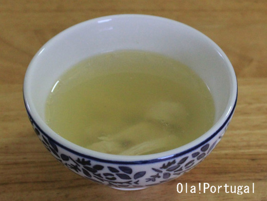 ポルトガル料理:Canja カンジャ(鶏のスープ)