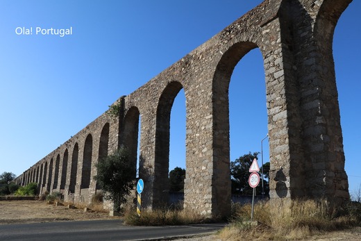 Aqueduto da Agua de Prata アグア・デ・プラタ水道橋 : エヴォラ