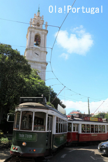 Basilica da Estrela エストレーラ大聖堂とリスボン市電