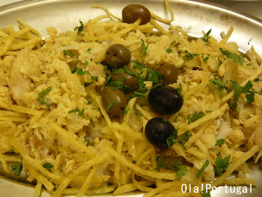 ポルトガル料理:Bacalhau a Braz バカリャウ・ア・ブラス