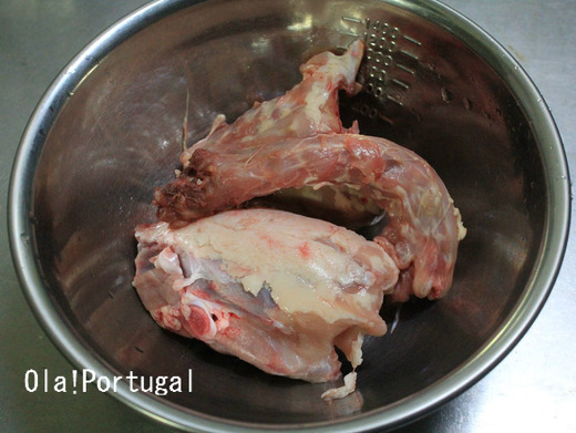 ポルトガル料理レシピ:Canja カンジャ(鶏のスープ)