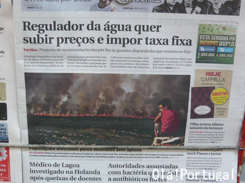 ポルトガル山火事